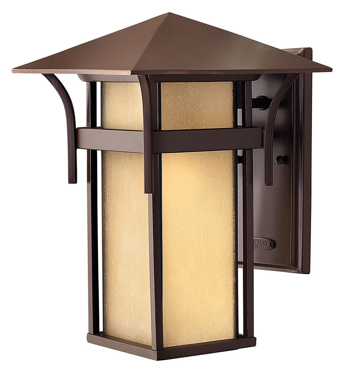 Hinkley Harbor 1-Light Outdoor Medium Wall Mount in Anchor Bronze