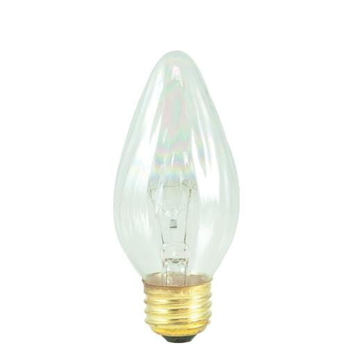 Bulbrite Incandescent F15 Medium 25W Dimmable Light Bulb in Clear - 25pack