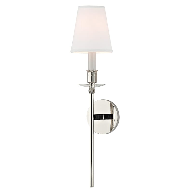 Hudson Valley Urbana 24" Wall Sconce in Polished Nickel