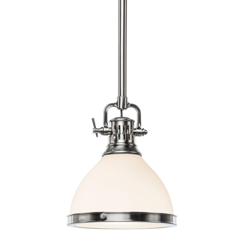 Hudson Valley Randolph 11" Pendant Light in Satin Nickel