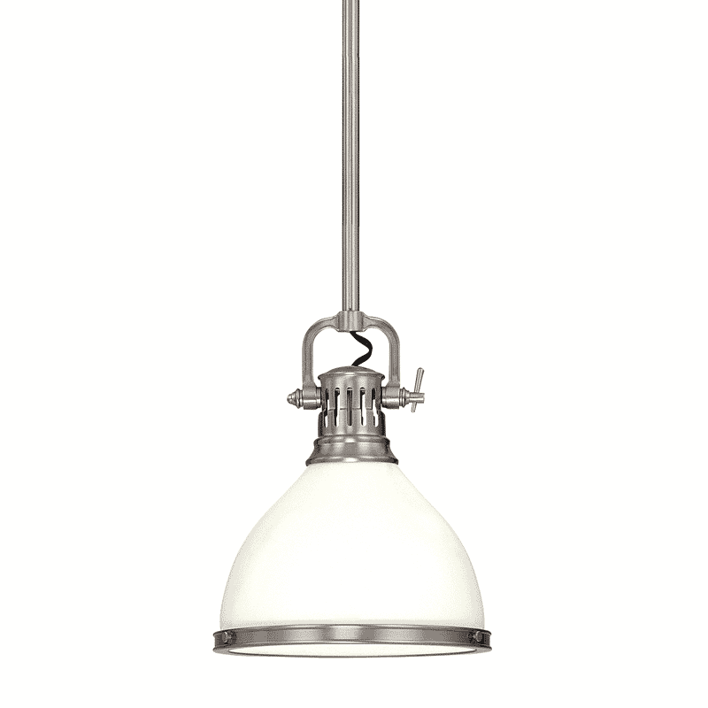 Hudson Valley Randolph 15" Pendant Light in Polished Nickel