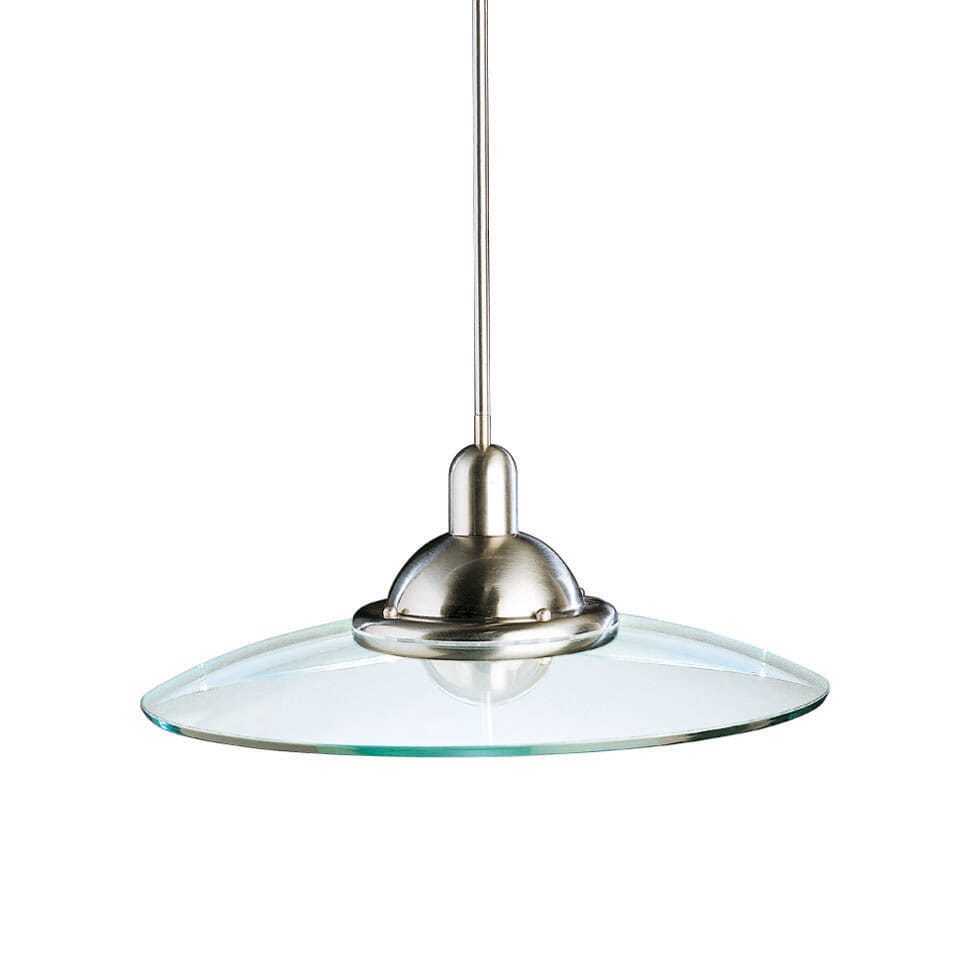 Kichler Galaxie 1-Light 22.25" Pendant in Brushed Nickel