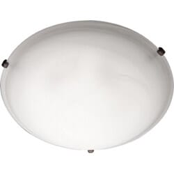 Maxim Lighting Malaga 3-Light Flush Mount in Oil Rubbed Bronze