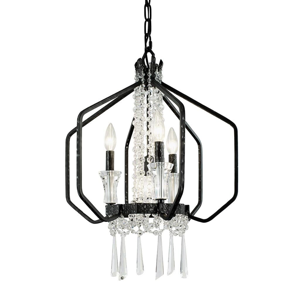 Varaluz Barcelona 4-Light Pendant Light in Onyx