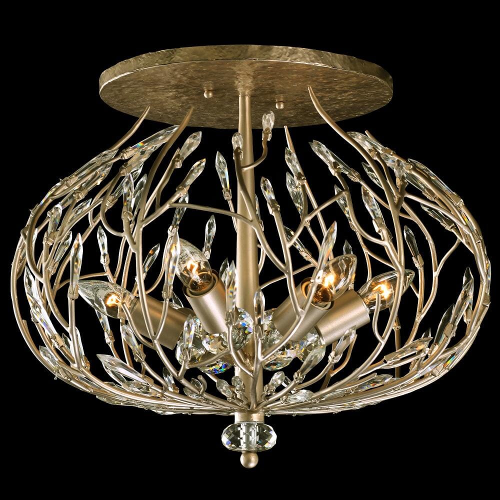 Varaluz Bask 6-Light Ceiling Light in Gold Dust