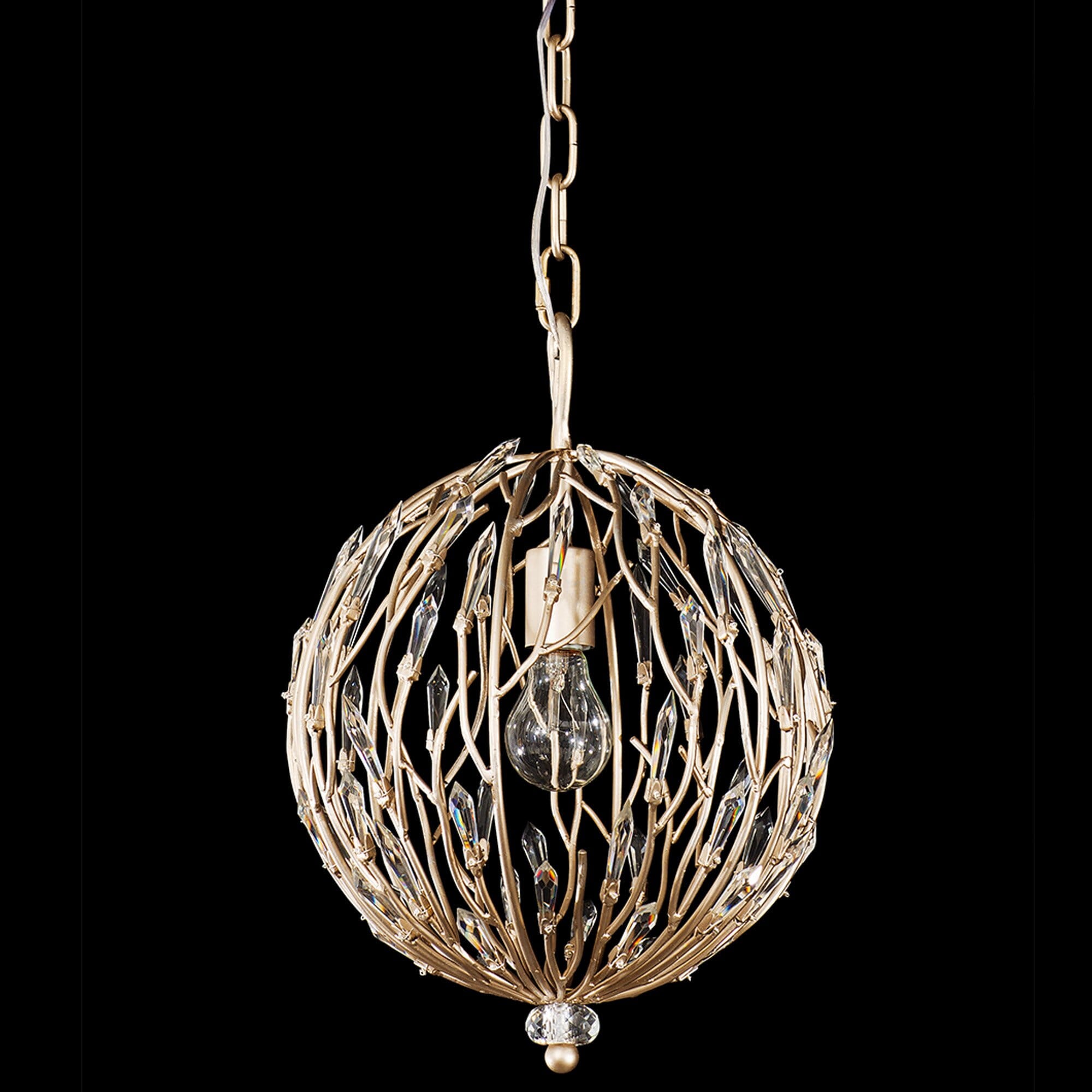 Varaluz Bask Pendant Light in Gold Dust