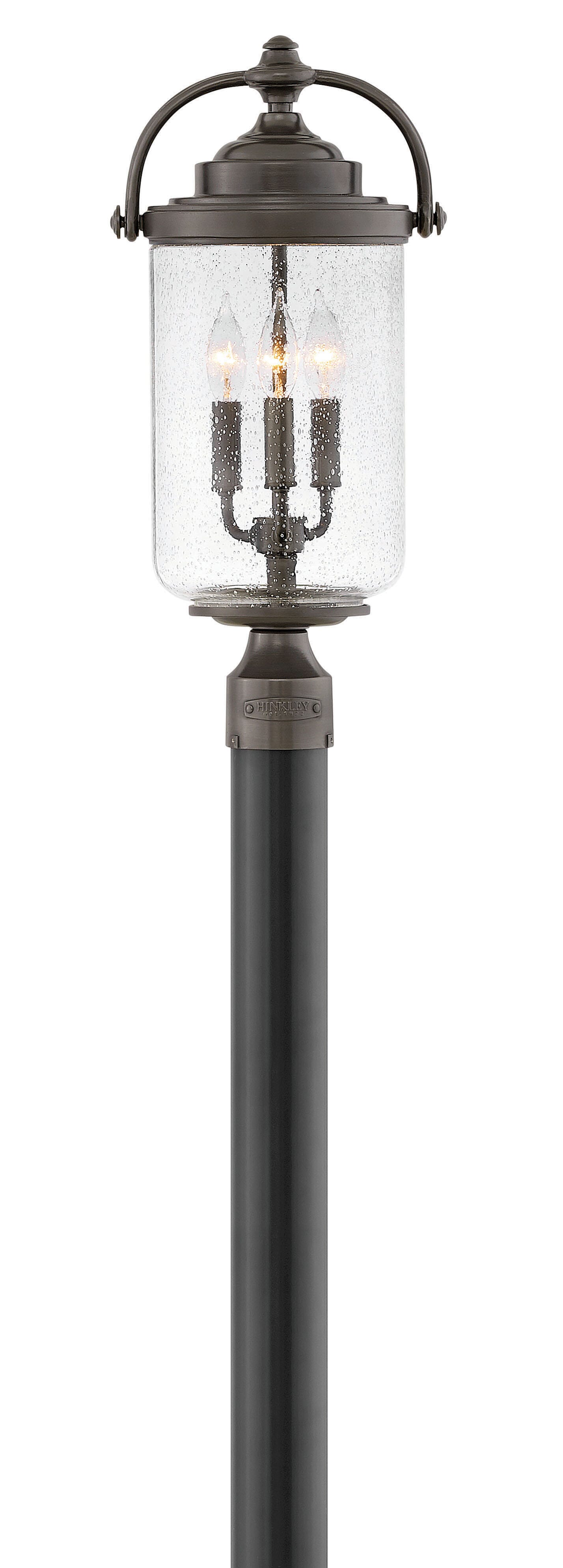 Hinkley Willoughby 30-Light 21" Outdoor Post Light in Oil Rubbed Bronze