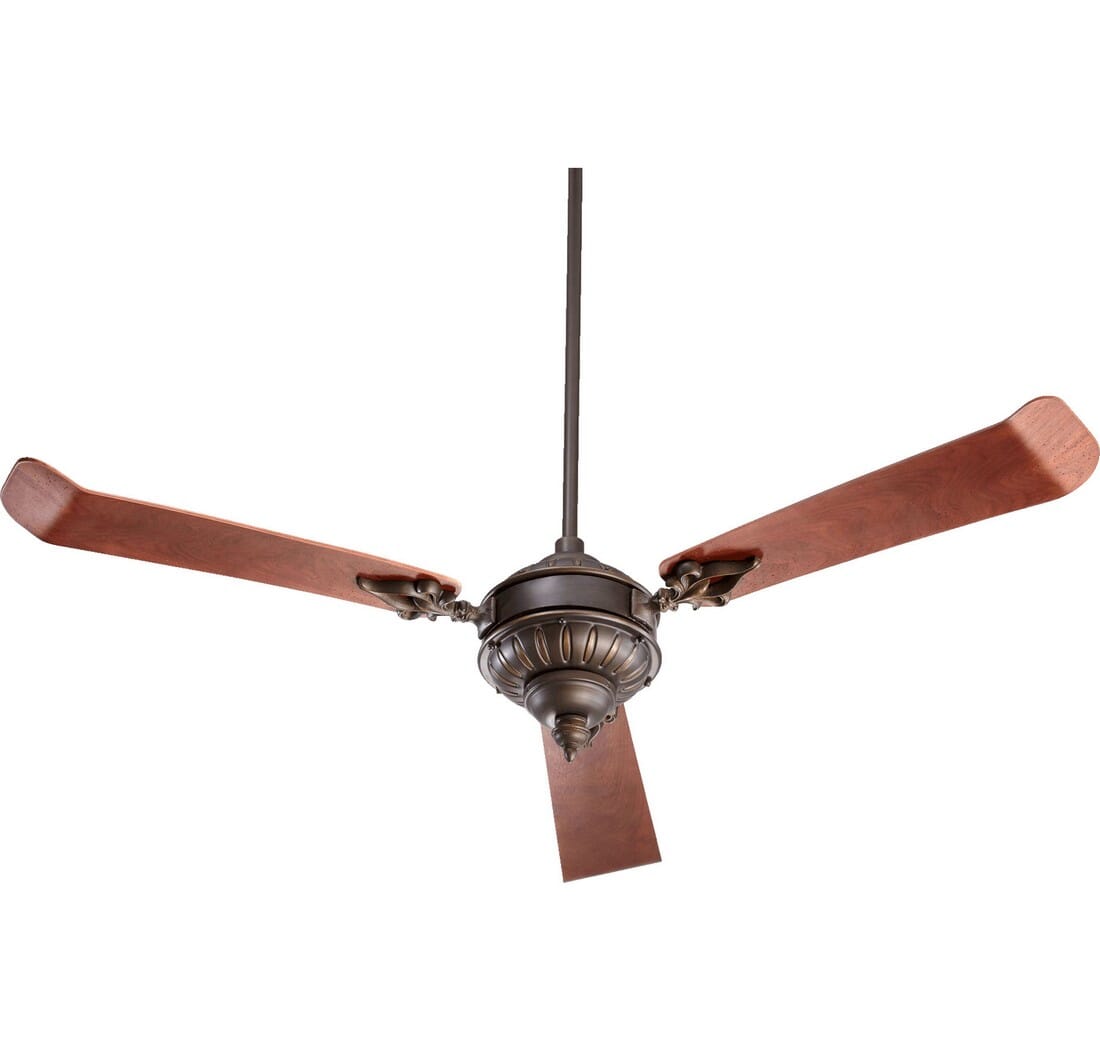 Quorum Brewster 60" Indoor Ceiling Fan in Oiled Bronze