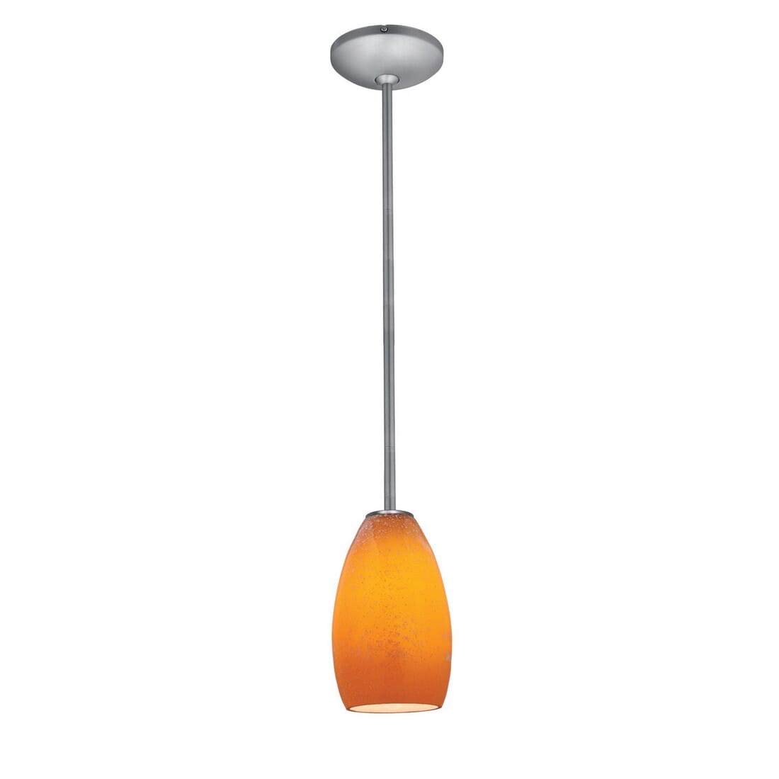 Access Champagne Pendant Light in Brushed Steel