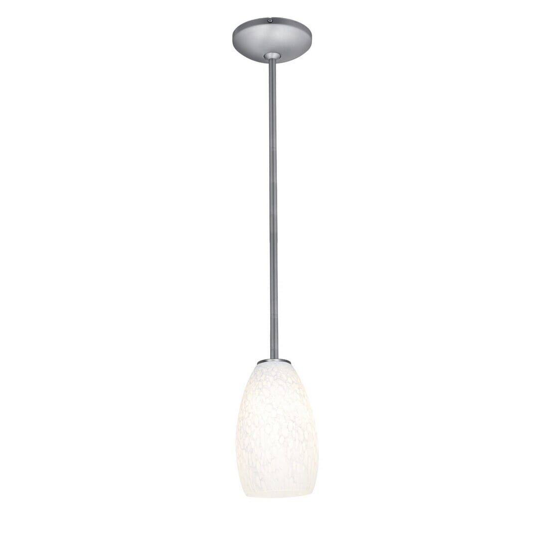 Access Champagne Pendant Light in Brushed Steel