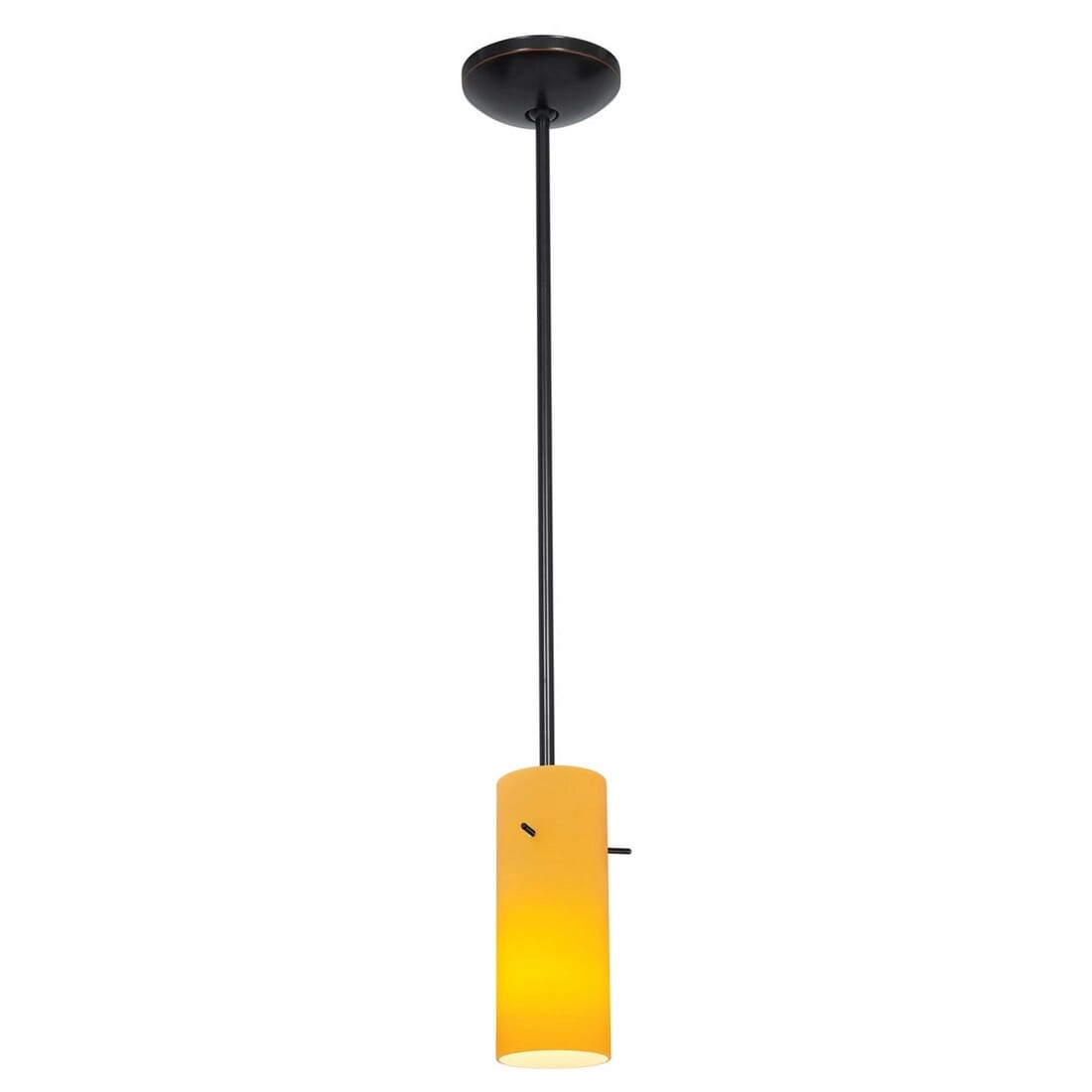 Access Cylinder Pendant Light in Oil Rubbed Bronze