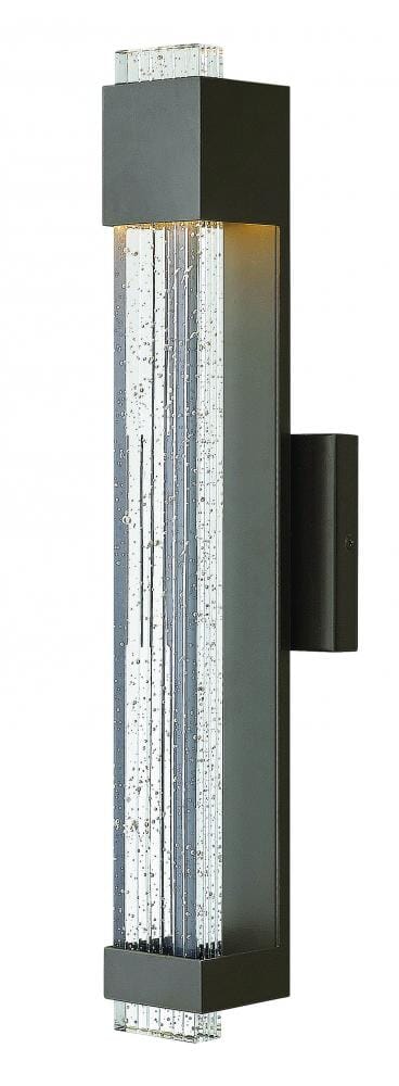 Hinkley Glacier 1-Light LED Outdoor Medium Wall Mount in Bronze