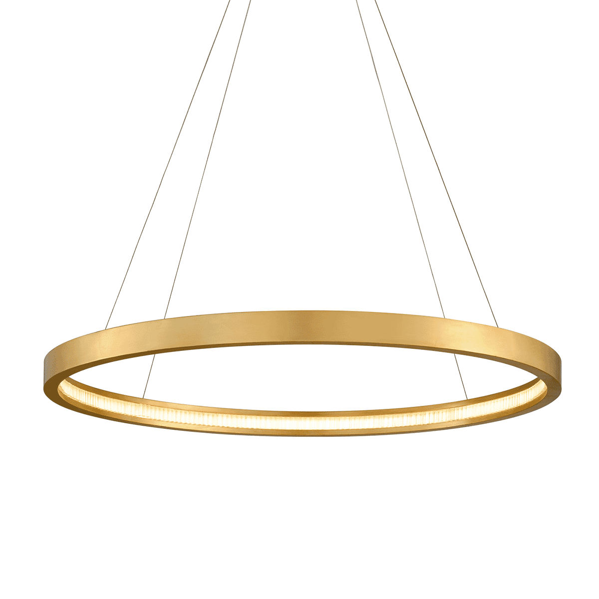 Corbett Jasmine 30" Pendant Light in Gold Leaf