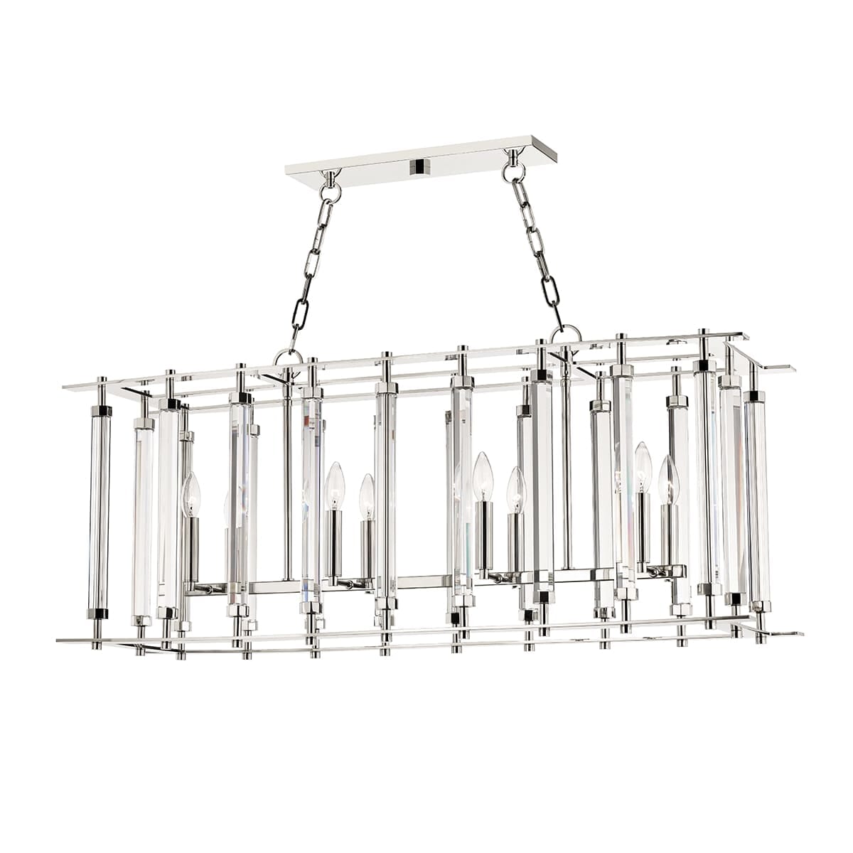 Hudson Valley Haddon Kitchen Island Light in Polished Nickel