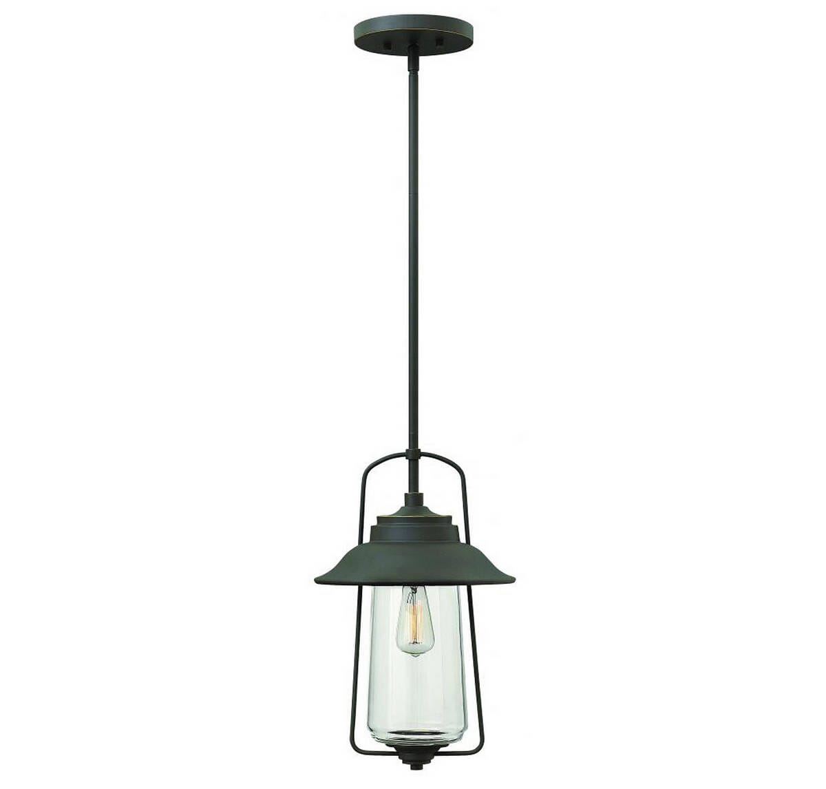 Hinkley Belden Place 1-Light Outdoor Hanging Light in Oil Rubbed Bronze