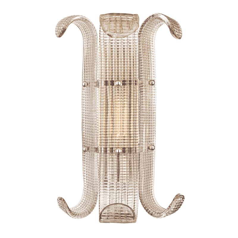 Hudson Valley Brasher 16" Wall Sconce in Polished Nickel