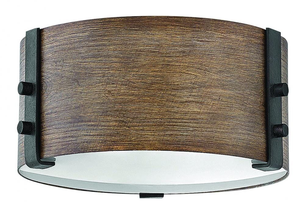 Hinkley Sawyer 2-Light Outdoor Ceiling Light in Sequoia