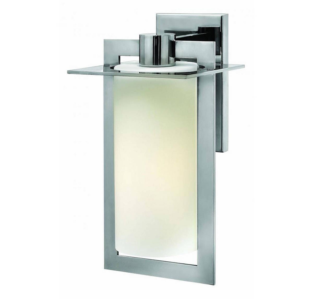 Hinkley Colfax 1-Light Outdoor Medium Wall Mount in Polished Stainless Steel