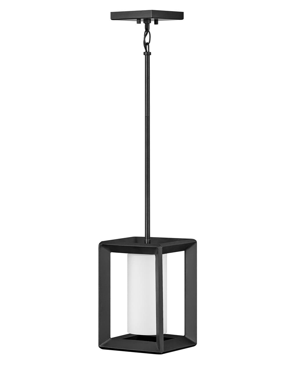 Hinkley Rhodes Outdoor Hanging Light in Brushed Graphite