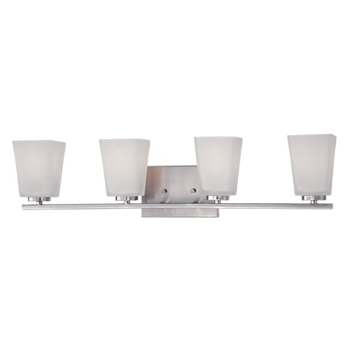 Millennium Lighting 200 Series 4-Light Bathroom Vanity Light in Brushed Nickel