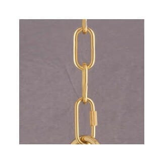 Kichler Accessory 36" Chain Standard Gauge in Polished Brass