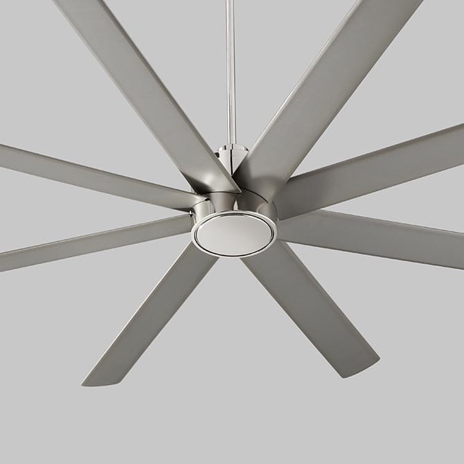 Oxygen Cosmo 70" Indoor Ceiling Fan in Polished Nickel