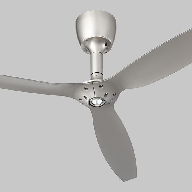 Oxygen Alpha Indoor Ceiling Fan Blade Set in Satin Nickel