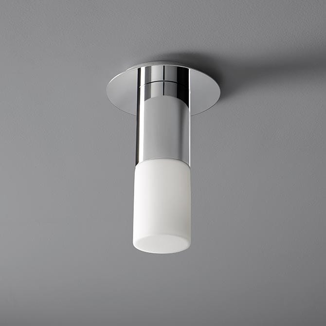 Oxygen Pilar Ceiling Light in Polished Chrome