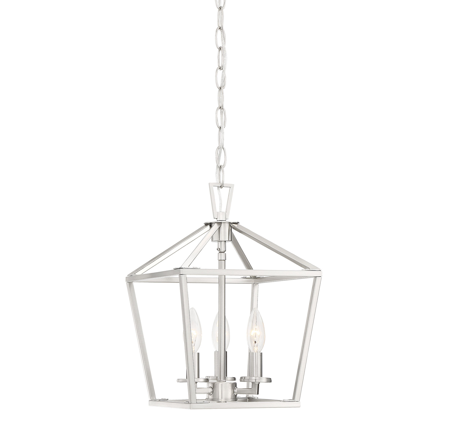 Savoy House Townsend Foyer Pendant Light in Satin Nickel