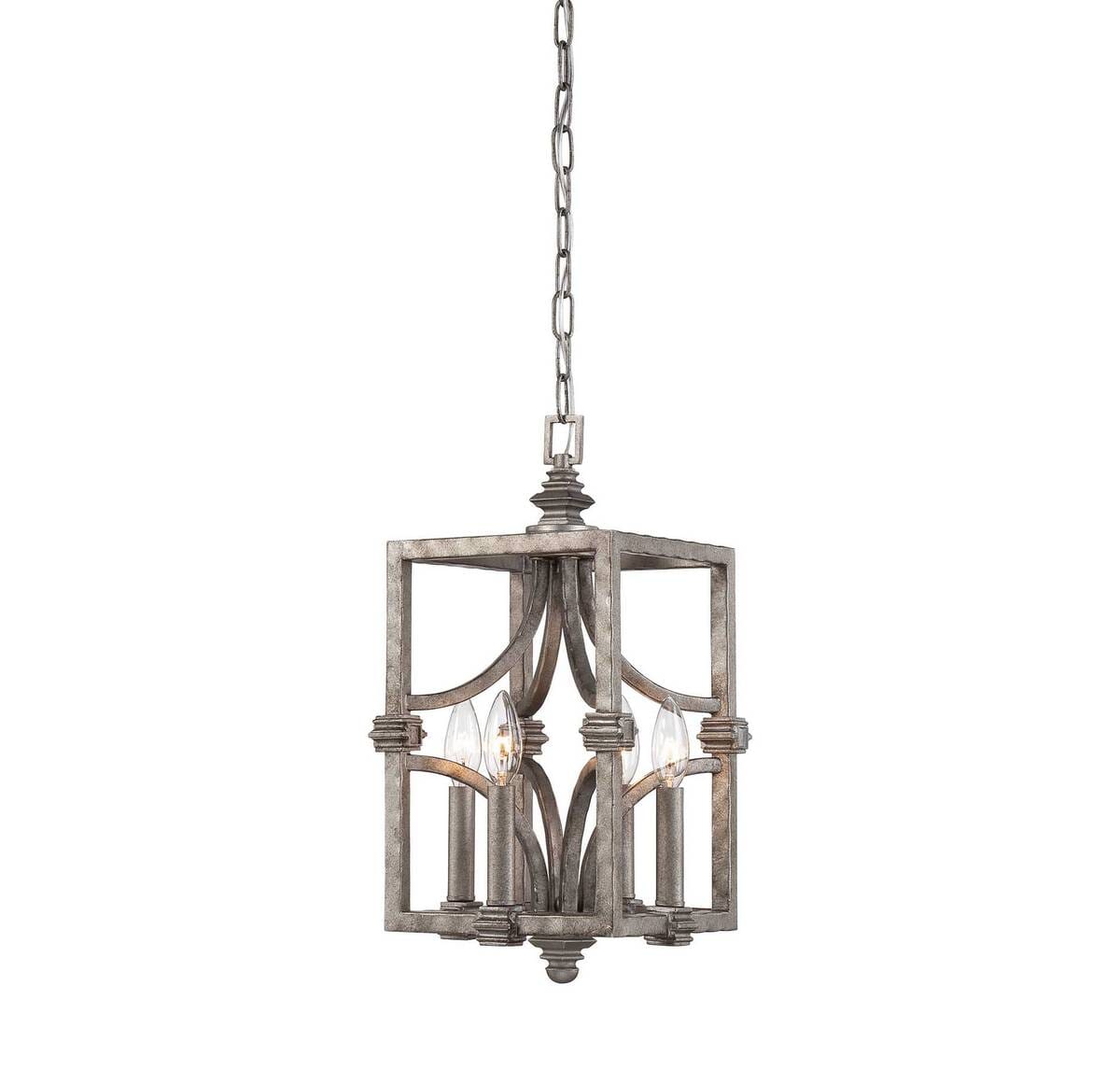 Trade Winds Denton 4-Light Pendant in Brushed Nickel