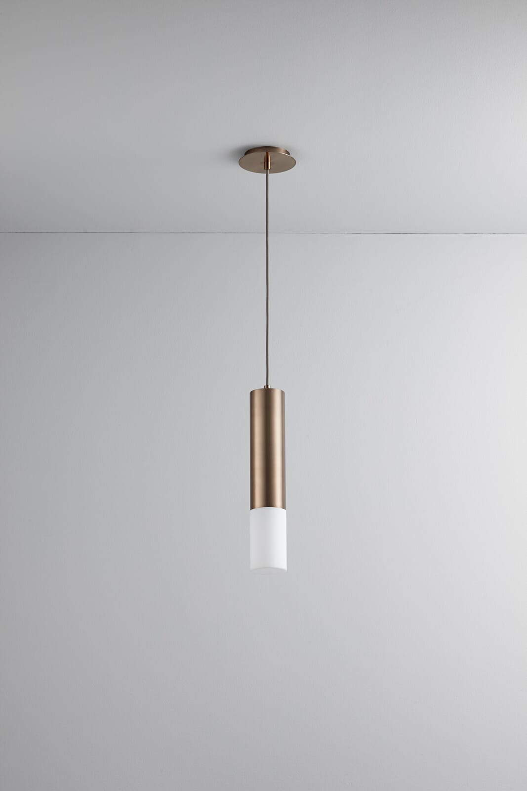 Oxygen Opus Pendant Light in Satin Copper