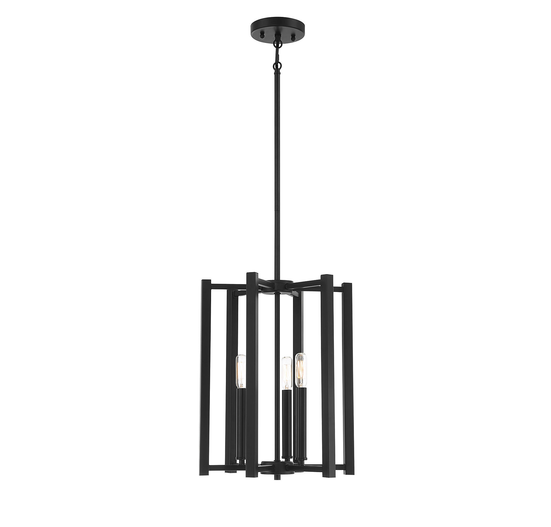 Savoy House Benson 3-Light Pendant Light in Matte Black