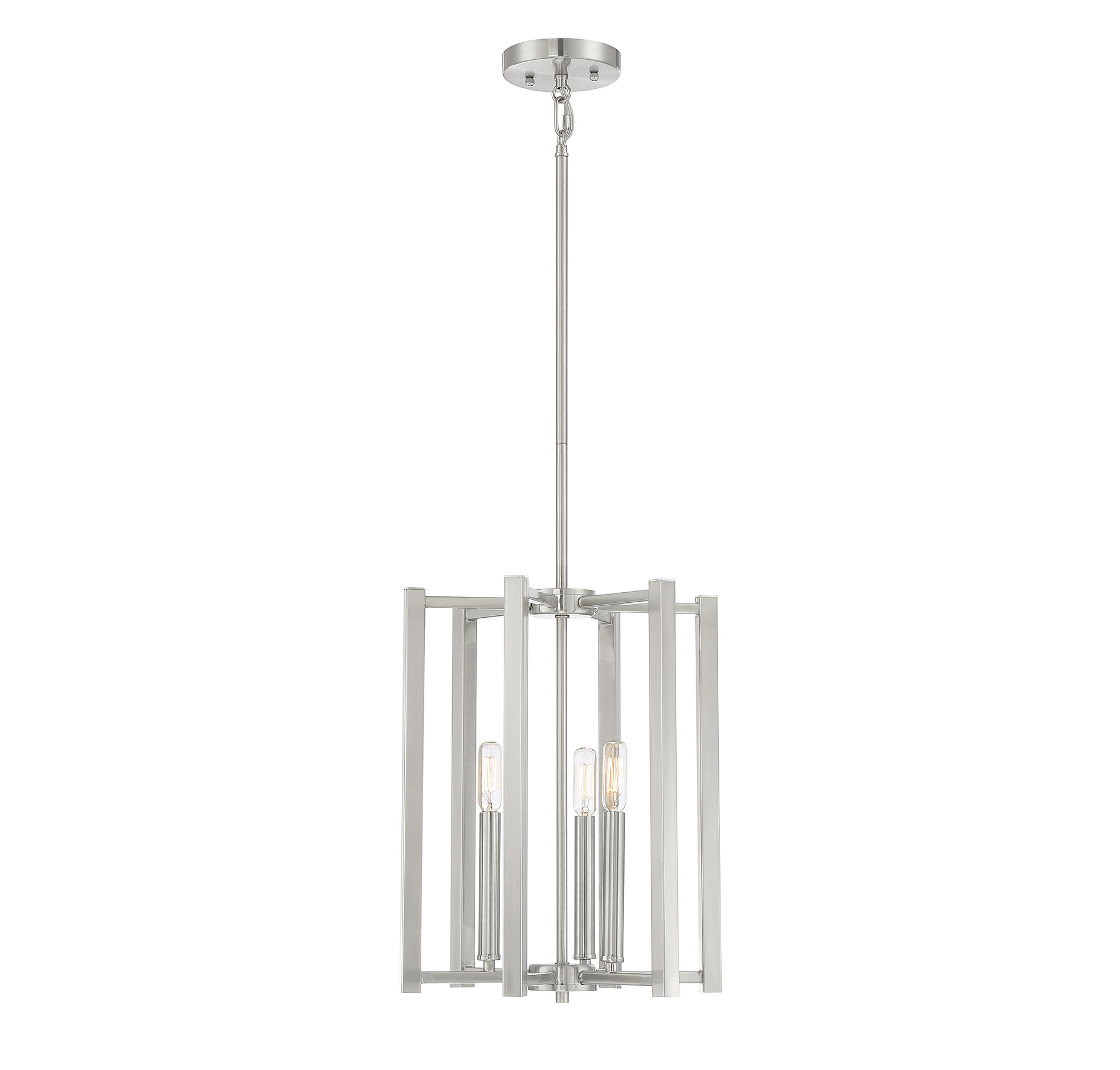 Savoy House Benson 3-Light Pendant Light in Satin Nickel