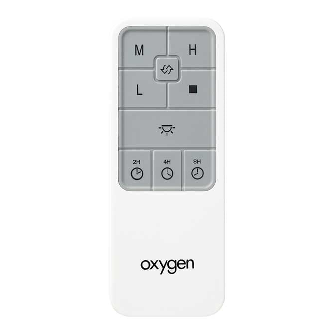 Oxygen Oslo Fan Remote in White