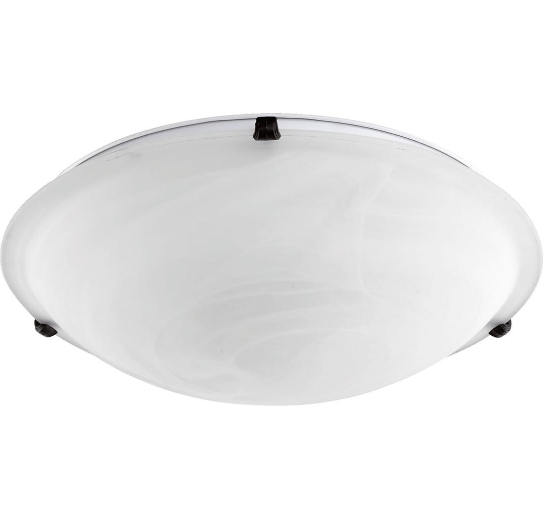 Quorum Quorum Home 4-Light 20" Ceiling Light in Oiled Bronze