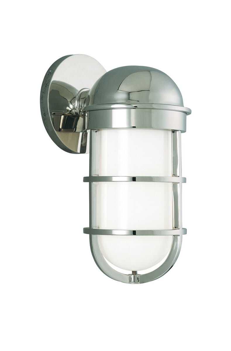 Hudson Valley Groton 5" Bathroom Vanity Light in Polished Nickel