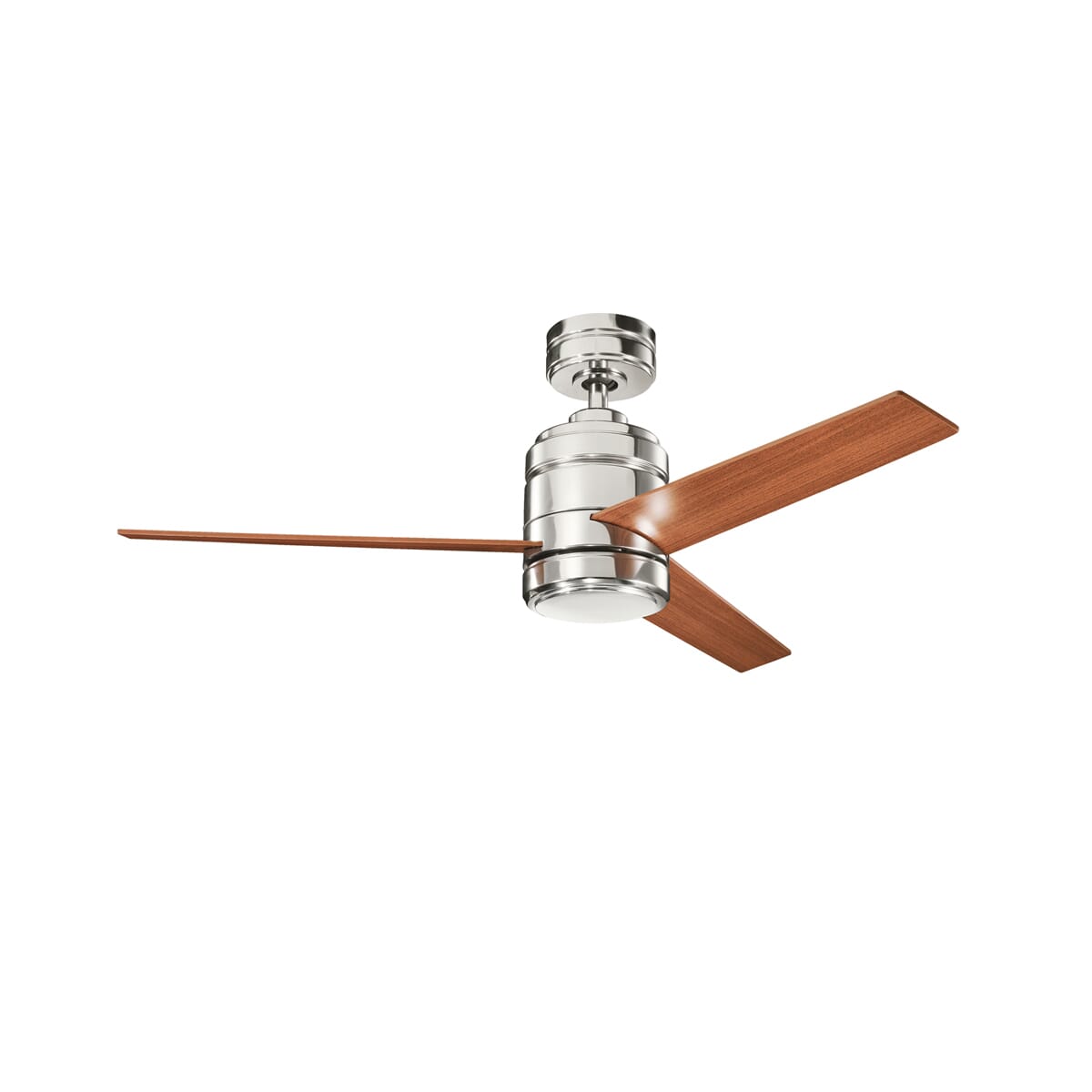 Kichler Arkwright Ceiling Fan in Polished Nickel Finish