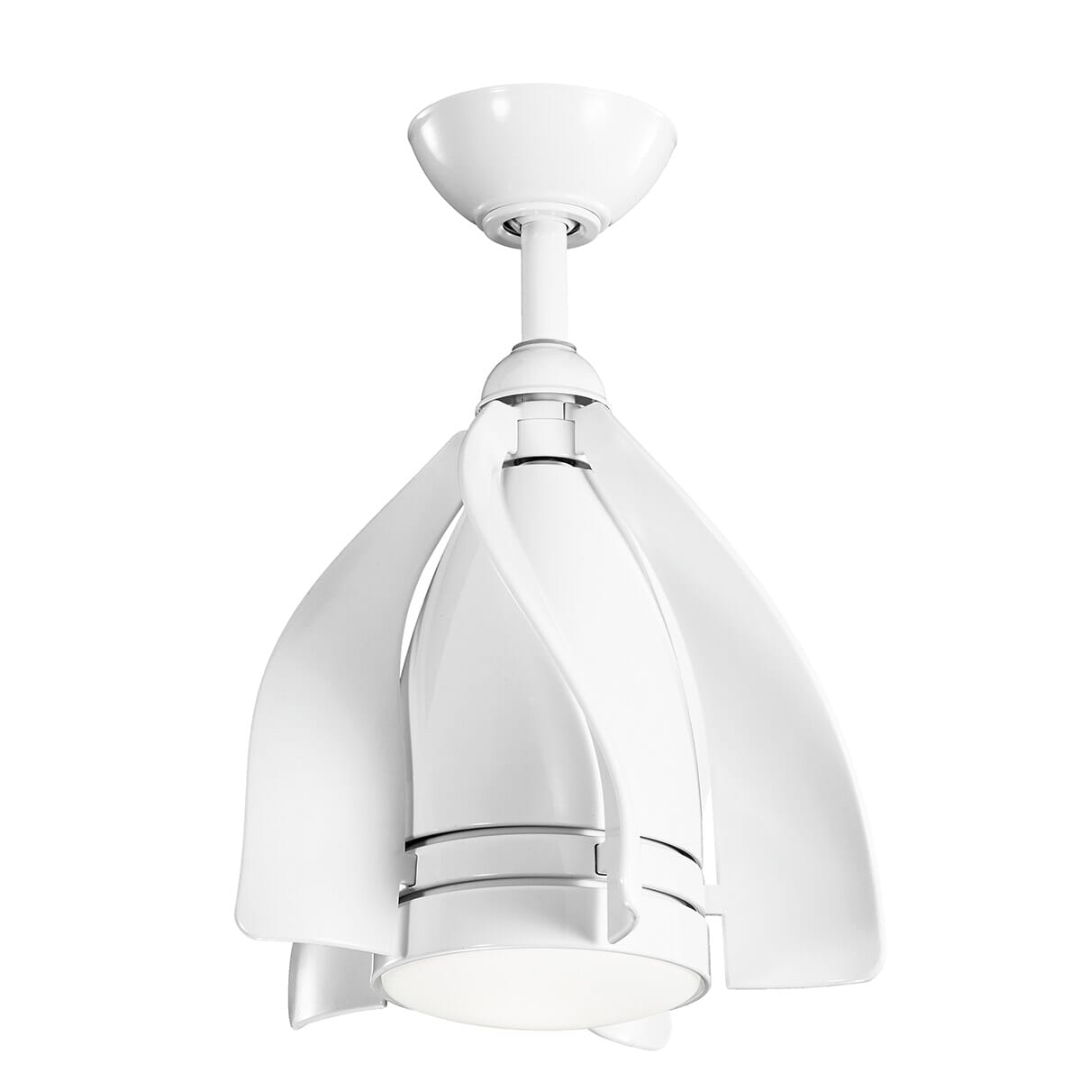 Kichler Terna 15-inch LED Ceiling Fan in White Finish