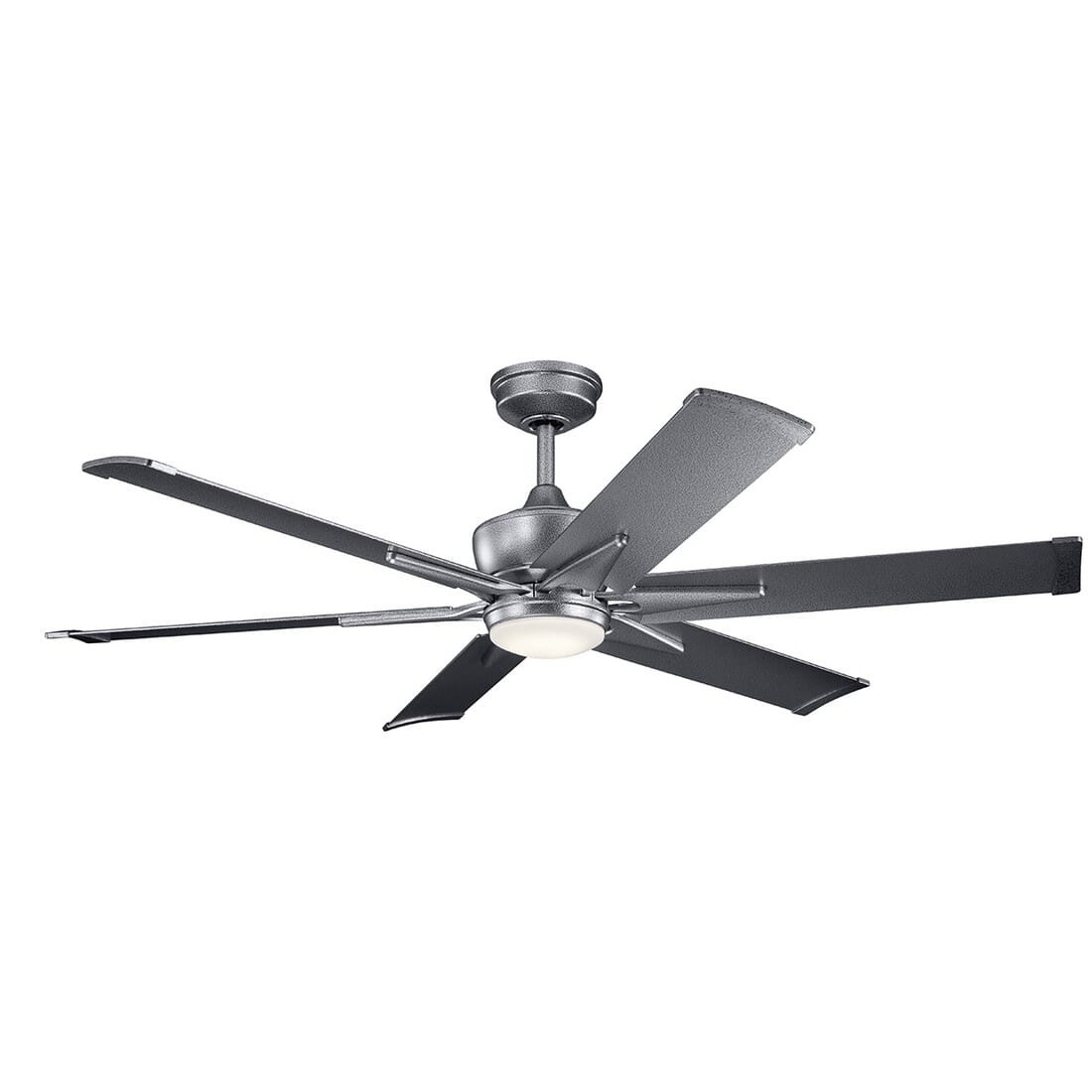 Kichler Szeplo Patio 60" LED Ceiling Fan in Weathered Steel Powder Coat