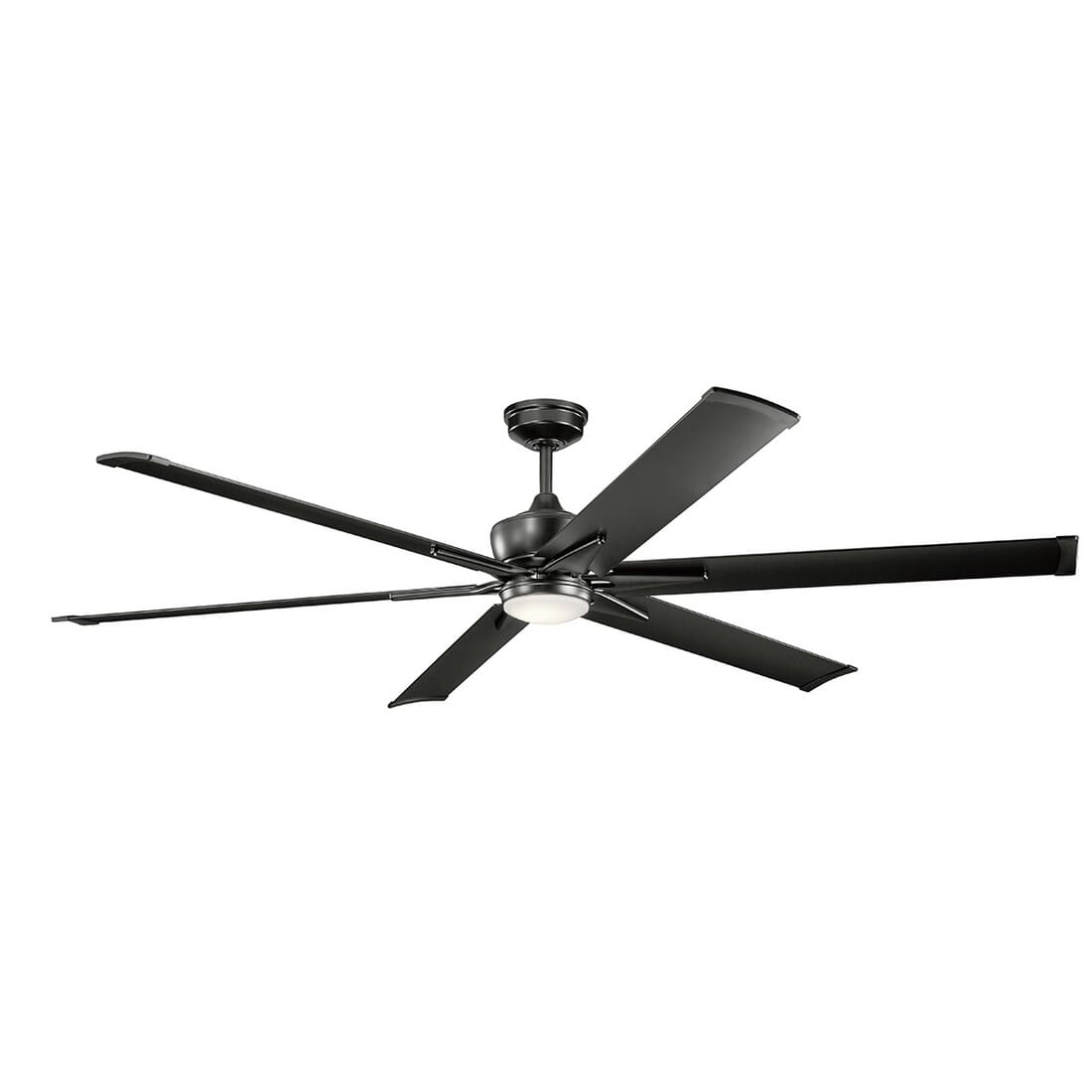 Kichler Szeplo Patio 80" LED Ceiling Fan in Satin Black