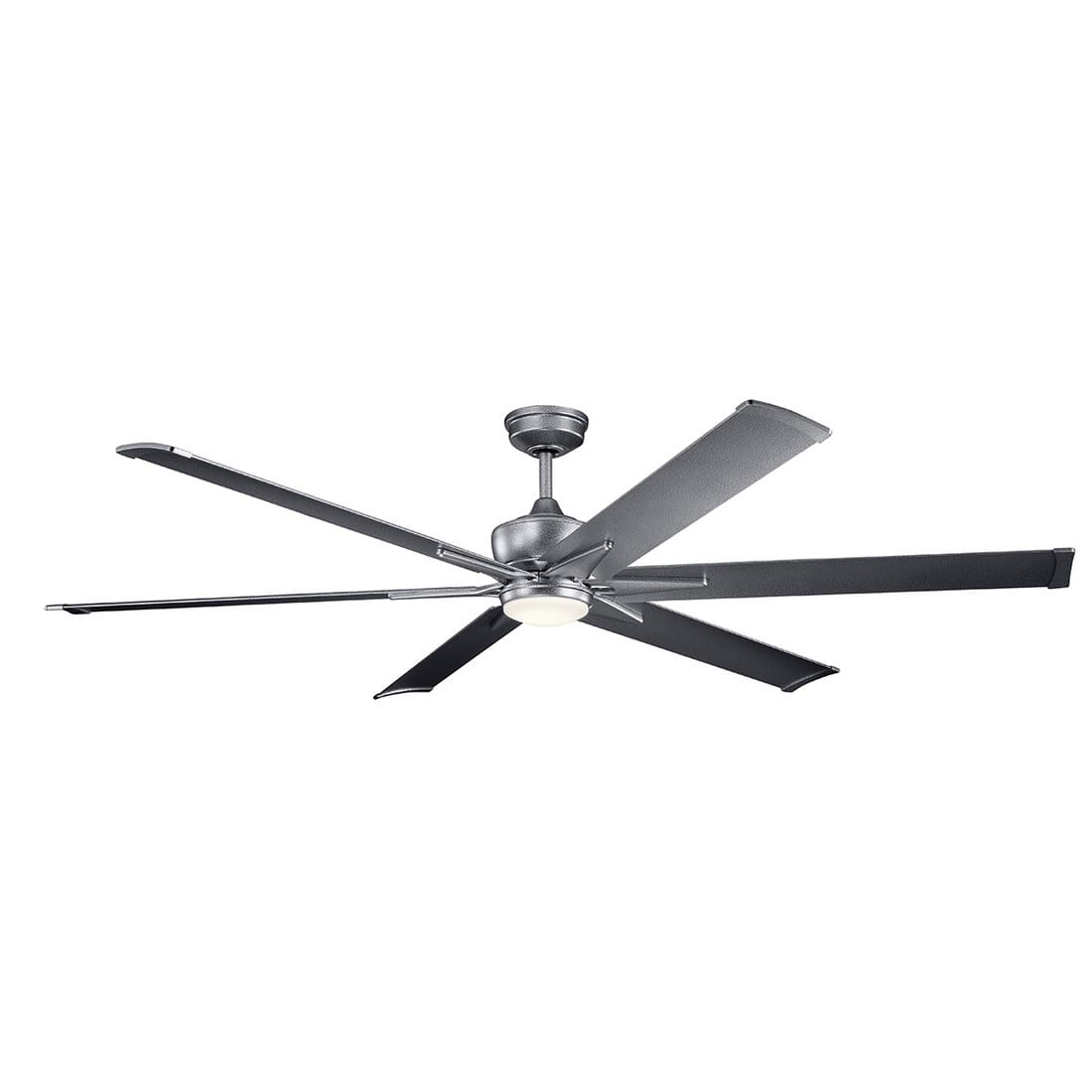 Kichler Szeplo Patio 80" LED Ceiling Fan in Weathered Steel Powder Coat