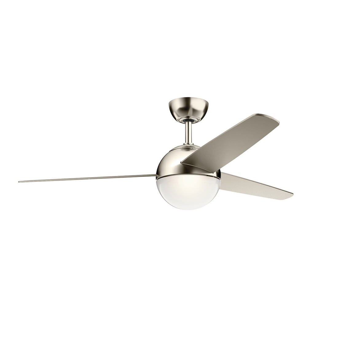 Kichler Bisc 56" LED Ceiling Fan in Polished Nickel