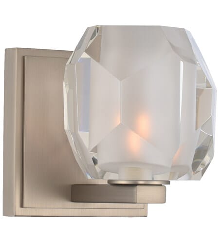 Kalco Regent Bathroom Vanity Light in Satin Nickel