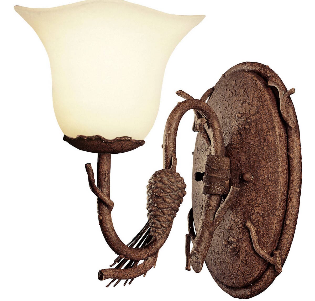 Kalco Ponderosa 1-Light Wall Sconce in Ponderosa