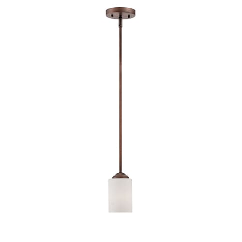 Millennium Lighting Lansing 1-Light Mini-Pendant in Rubbed Bronze