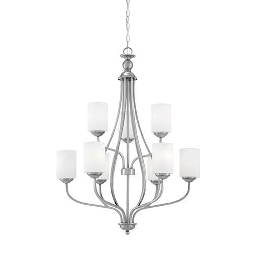 Millennium Lighting Chandelier Ceiling Light in Brushed Pewter