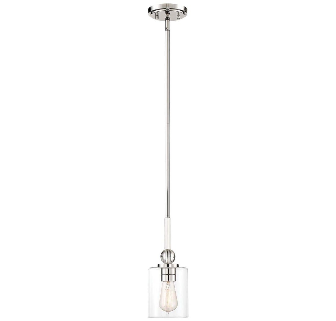 Minka Lavery Studio 5 Pendant Light in Polished Nickel