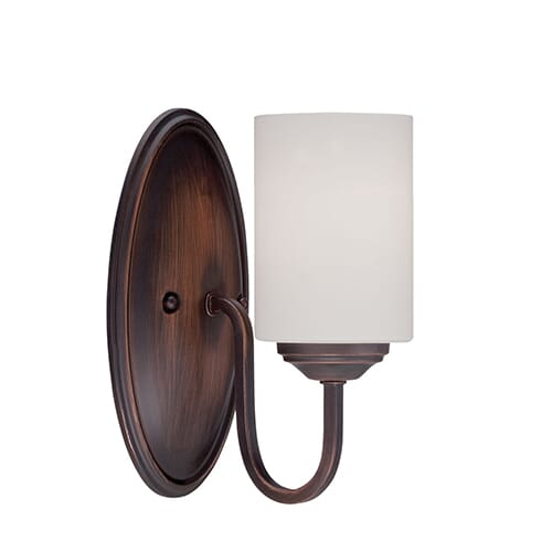 Millennium Lighting Lansing 1-Light Wall Sconce in Rubbed Bronze