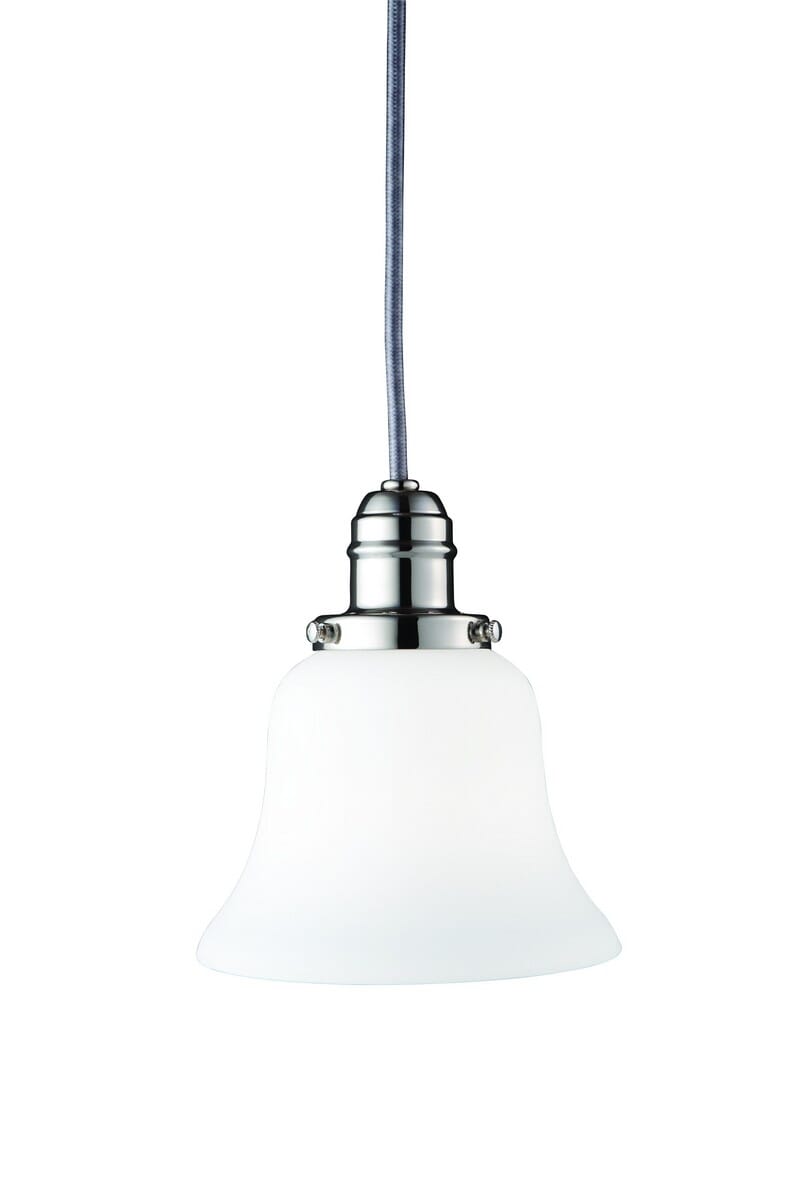 Hudson Valley Vintage Collection 10" Pendant Light in Polished Nickel