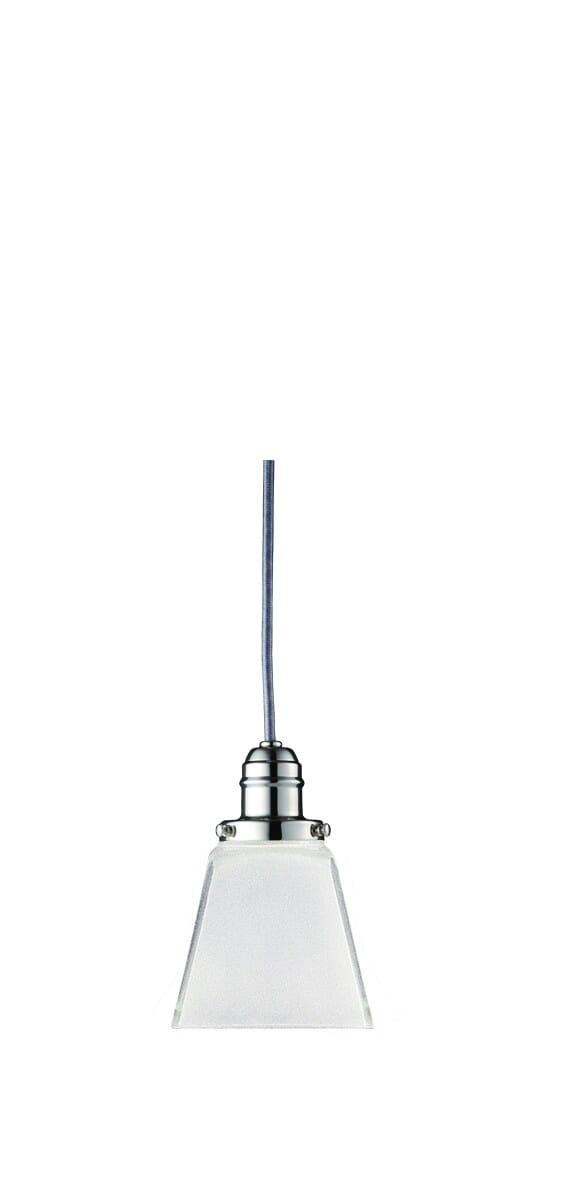 Hudson Valley Vintage Collection 11" Pendant Light in Polished Nickel